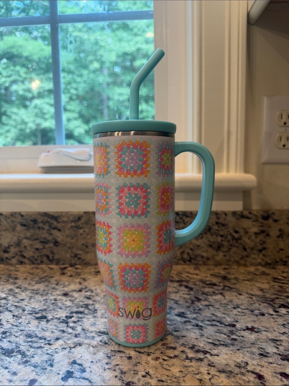 Quilt Swig Life 32 oz Tumbler